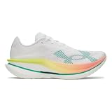 アンダーアーマー（UNDER ARMOUR） ランニングシューズ ベロシティ エリート3 ホワイト グリーン 6005377 102 レーシングシューズ 反発系 シューズ（ホワイト×グリーン/２８．０/Men's）