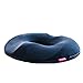 PYapron Cojín Donut, Cojín de Asiento para hemorroides ortopédicas, Cojín de Espuma viscoelástica Terciopelo para hemorroides, Úlceras por presión, Prostatitis, Dolor en el Trasero,Azul