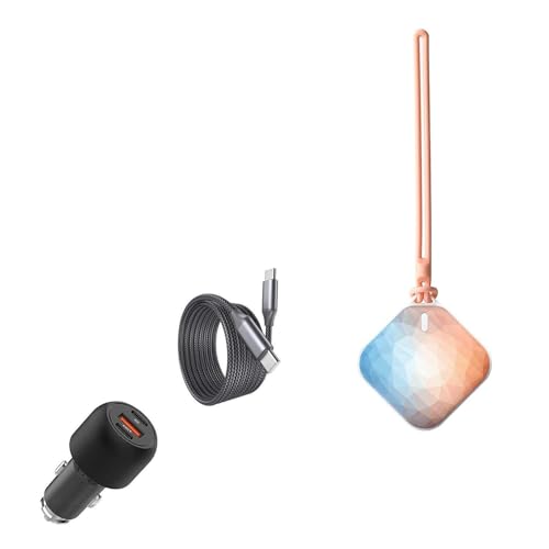 BoxWave Car Charger Compatible with orastone Rechargeable Hand Warmer - PD Car Charger Bundle (65W), Power Delivery Cable Car Adapter - Jet Black