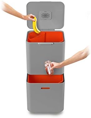 Joseph Joseph Totem Max 60-litre Waste Separation & Recycling Unit - Urban Grey