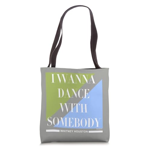 Whitney Houston I Wanna Dance with Somebody Tote Bag