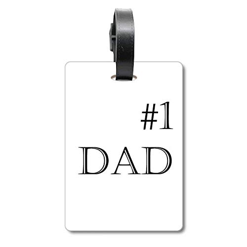 Étiquette de valise Dad Father's Festival le cadeau idéal de fête des pères