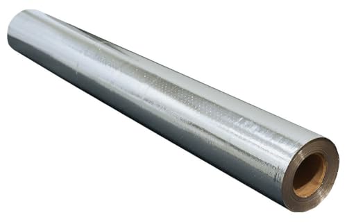 500 sqft Radiant Barrier Solar Attic Foil Reflective NASA Insulation Perforated ( 4ft x 125ft )