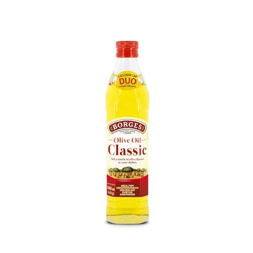 Image of Borges Classic Olive Oil - 500 ml | Multipurpose Pure Olive Oil | Packed in Spain