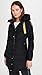 Parajumpers Women's Long Bear Jacket, Black, XL