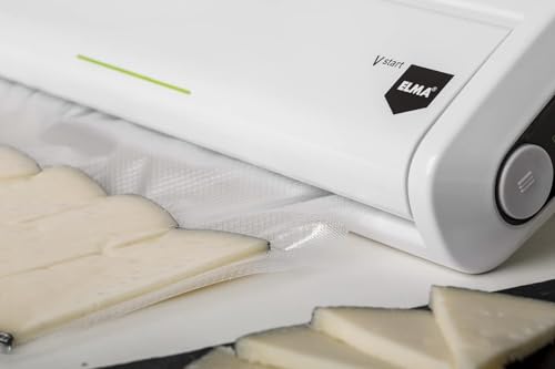 Elma Maquina Envasar Al Vacio V-start para Envasar Alimentos al Vacío de Uso Doméstico | Barra de sellado 30cm | 34x15x7cm, 175W - imagen 6