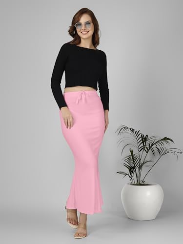Image of Nexsus Stretchable Saree Shapewear | Petticoat for Women | Cotton Blended | Skirts for Women | Shape Wear Dress for Saree | Available in 80+ Colors and Plus Sizes