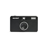 NUVINT S2 Digitalkamera – Vintage Fotos ohne Film, Fotos Sofort aufs Handy, 13 MP, 1.000 Bilder pro Ladung (Midnight Black)