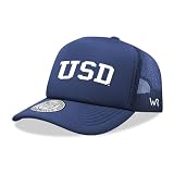 University of San Diego Toreros USD Trucker Mesh Snapback Game Day Hat Navy Blue