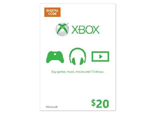 MICROSOFT Microsoft K4w-00028 Xbox Gift Card (Email Delivery) $20