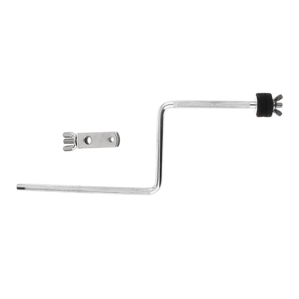 Tornillo de Montaje Del Tambor Clip de Extensión de Ajuste Varilla de Platillo en apariencia de Z para Percusión