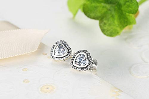 Boucles d'oreilles studs de luxe en acrylique léger anti-douleur