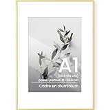 Accrochage mural vertical et horizontal : nos cadres photo en aluminium avec système d'ouverture rapide, pour insérer et remplacer les images facilement. Le cadre peut être accroché horizontalement ou verticalement pour économiser de l'espace, ou posé librement sur n'importe quel bureau. Le dispositif de suspension est inclus dans la livraison, vous permettant d’exposer votre cadre immédiatement après réception !
