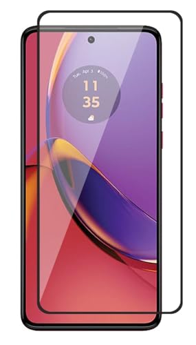 Image of 100FIT Tempered Glass Screen Protector Compatible For Moto G73 5G With Edge To Edge Coverage And Easy Installation Kit