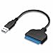 Price comparison product image USB to SATA cable SSD SATA Adapter- Hard Drive SSD/HDD- Pin 2.5 Inch Hard Disk External Convertor- SSD to USB 3.0 Adapter SATA to USB 3.0 - Adapter Connector Lead Cable