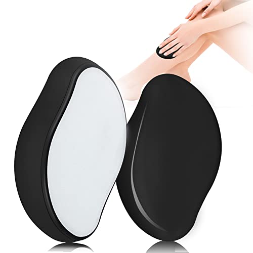Photo 1 of ***NON REFUNDABLE***
Crystal Hair Eraser,Reusable Crystal Hair Remover Magic Painless Exfoliation Hair Removal Tool, Black