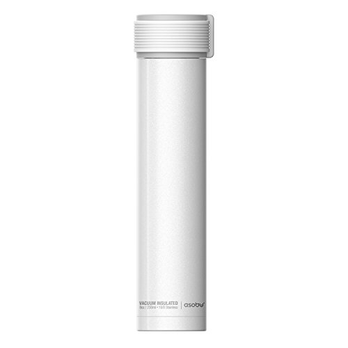 The Asobu Skinny Mini 8oz Fashion Forward Double Walled Stainless Steel Insulated Water