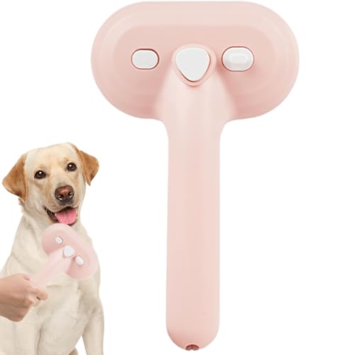 Cepillo de vapor para mascotas y peine de depilación en aerosol para caballos