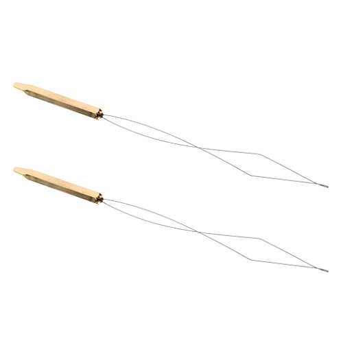 Enfile-bobine de fly tying en pack de 2 pour monter vos mouches au bord de l'eau
