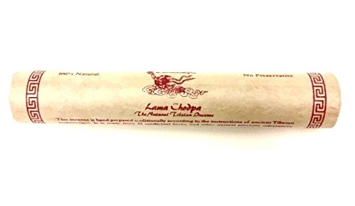 Lama Chodpa Natural Tibetan Blessed Incense - Relaxation (Medium Tube - 28 Sticks) #TOP23