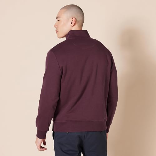 Image of Amazon Essentials Men's Long-Sleeve Quarter-Zip Pullover Fleece Sweatshirt