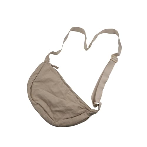 Women Crescent Pouch Shoulder Bag, Canvas Crossbody Bag Large Capacity Handbag Underarm Bag Travel Sling Bag2