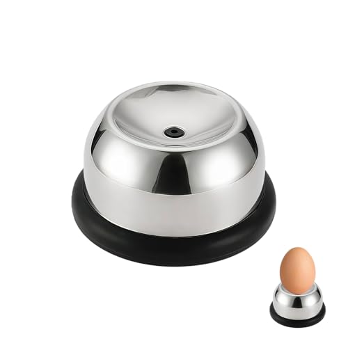 Eierstecher Eipicker aus Edelstahl eierpiekser Eierpicker Eierlocher eieröffner Praktisches Egg Gadget Eierknacker für Kochen Gekochte Küchenutensilien Rohe Eier Küche Dining Bar Camping (Schwarz)