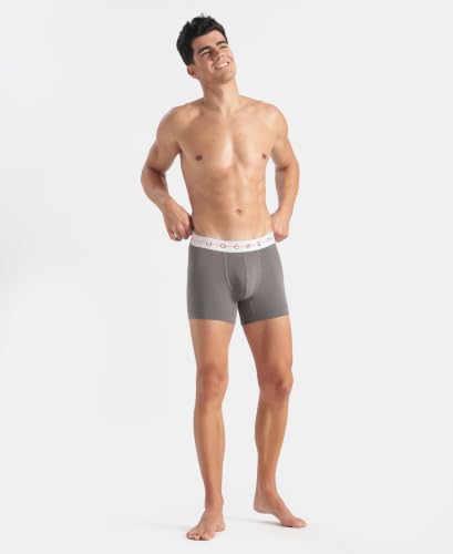 Image of Jockey NY16 Men's Super Combed Cotton Elastane Stretch Solid Trunk with Ultrasoft Waistband (Colors & Prints May Vary)