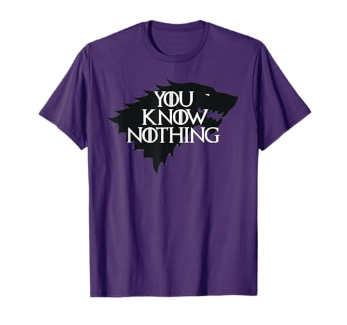 You Know Nothing T Shirt