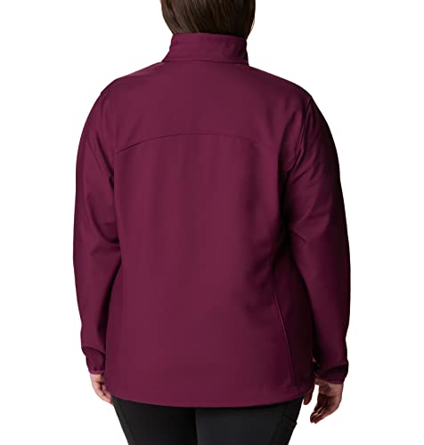 Image of Columbia Women Polyester Short Length Kruser Ridge II Softshell Hiking and Trekking Jacket