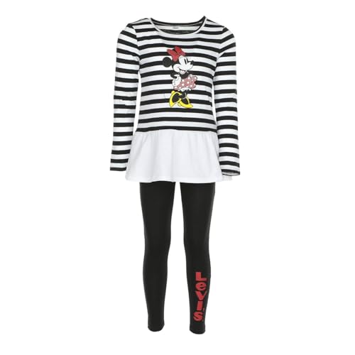 Levi's girls Long Sleeve T-shirt and Leggings 2-piece Outfit SetCasual Pants