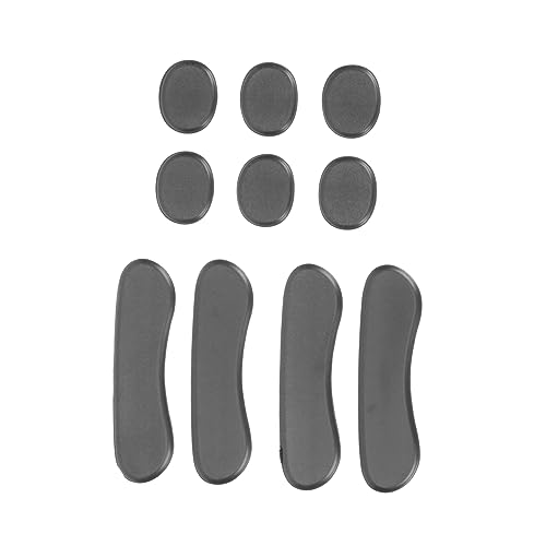 BESPORTBLE 10Pcs Durable Black Drum Mute Pads Premium Drum Dampeners for Sound Control Accessories for Musicians