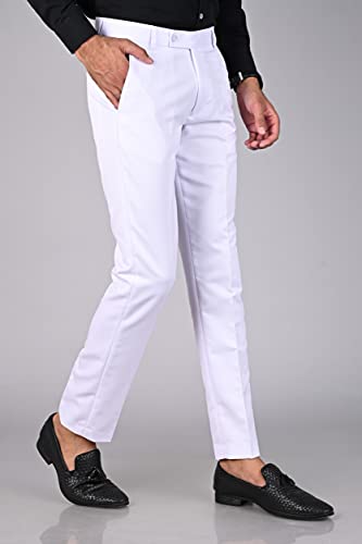 Image of Formal Pants for Men | Men's Slim fit Formal Pant Combo | Non Stretchable Trouser | Office wear Trousers