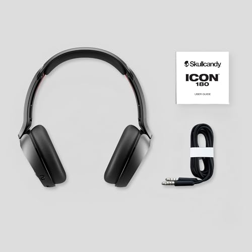 Skullcandy Icon 180 Wireless On-Ear Bluetooth Headphones - True Black - image 6