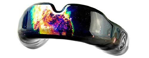 Image of GuardLab APEX Boil & Bite Mouthguard by 3D Protection | Athletic Safety | High-Tech & Customizable | Cosmos Design (Nebula, Small)