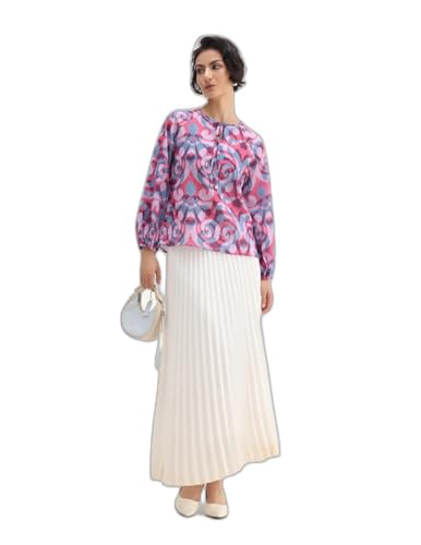 Image of RAREISM Regular FIT Abstract Print TOP