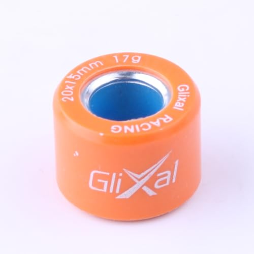 Image of Glixal 20X15mm High Performance Racing Variator Roller Weights Set For Honda PCX 125 150 Polaris RZR 200 SYM SUZUKI KYMCO VESPA Scooter Quads ATV UTV (17 Gram)