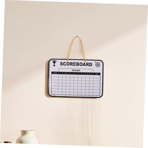 Tablero para puntuación de golf doble cara portátil 2pcs miniatura 5
