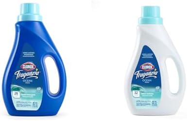 Clorox Fraganzia Laundry Care Bundle: Ocean HE Compatible Liquid Detergent and Fabric Softener, 40 Fl oz Each - For Fresh, Soft, and Wrinkle-Free Clothes image 2