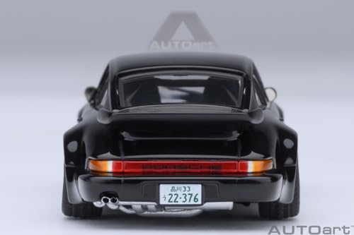 AUTOart 911 (930) Turbo Blackbird Black Wangan Midnight 1/64 miniatura 5