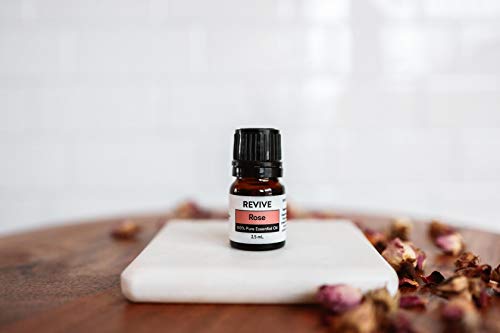 Rose Essential Oil By Revive Essential Oils - 100% Pure Therapeutic Grade, For Diffuser, Humidifier, Massage, Aromatherapy, Skin & Hair Care #TOP4