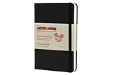 Moleskine Mickey Mouse Limited Edition Notebook, Pocket, Plain, Black, Hard Cover (3.5 x 5.5) (Limited Editions)