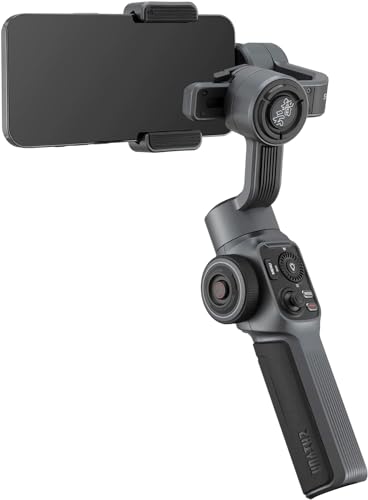 Zhiyun Smooth 5 Smartphone Gimbal Stabilizer for iPhone 14 Pro Max Plus 13 Mini 12 11 XS X XR 8 Professional 3-Axis Phone Gimbal Video Stabilizer with Face Object Tracking Timelapse - Image 4