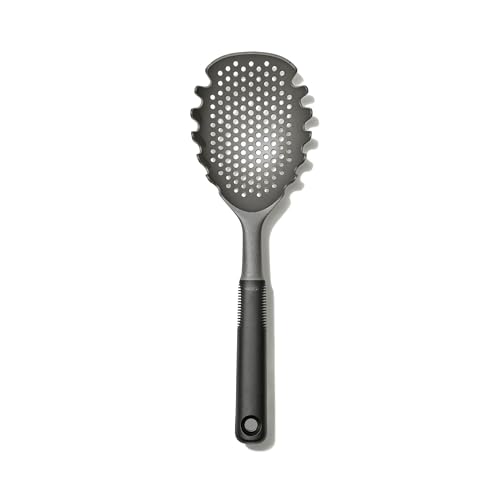 OXO Good Grips Pasta Scoop Strainer, Gray