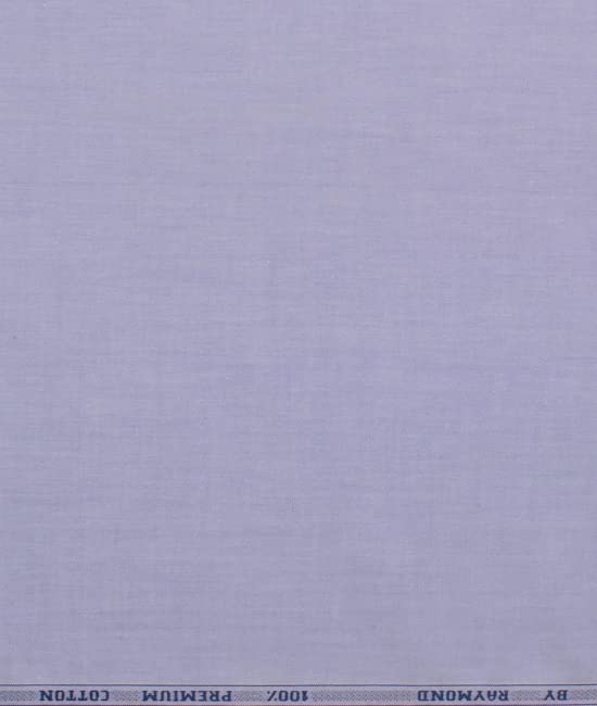Image of Raymond 100% Cotton Fabric (All Weather Fabric, Unstitched Premium Fabric, Solid, Less Wrinkles) (Purple, 3.5 Meters for Kurta Pajama)