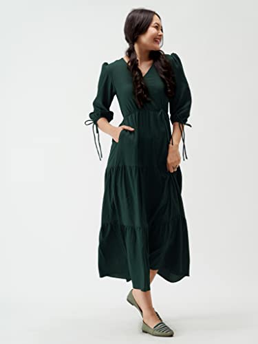 Image of AASK Women Fit and Flare Dress
