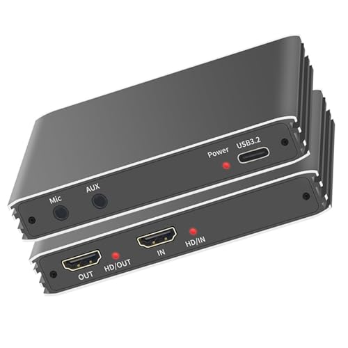 VG450 USB Video Capturar Capturing Card 4K60Hz Video Video con Soporte 4K60Hz E Interfaces USB 3.2 para Jugadores