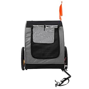   Dog-Trailer-Dog-Buggy-Bicycle-Trailer-Medium-Foldable-for-Small-and-Medium-Dogs-Bicycle-Trailer