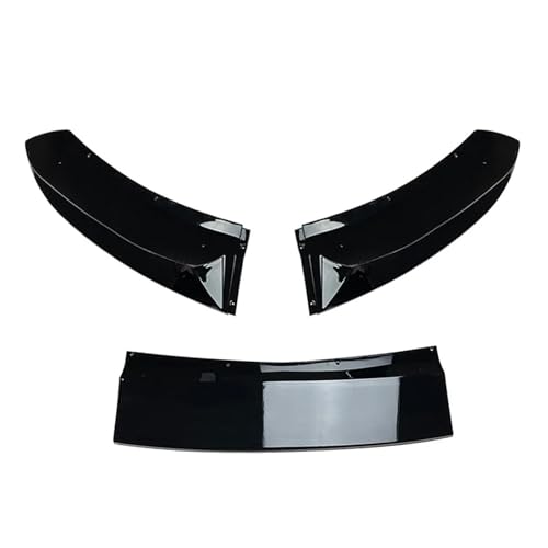 Séparateur de becquet avant noir brillant pour BMW X5 F15 M Sport 2014-2018