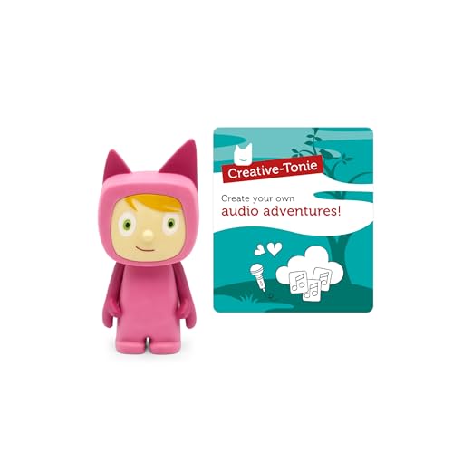 Image of Tonies Creative Audio Character - Record and Upload up to 90 Minutes of Your Own Stories and Songs - Pink/Light